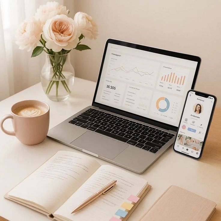 Digital Marketing laptop